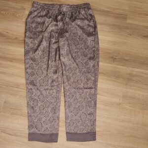 J. McLaughlin Snakeskin Print Pants